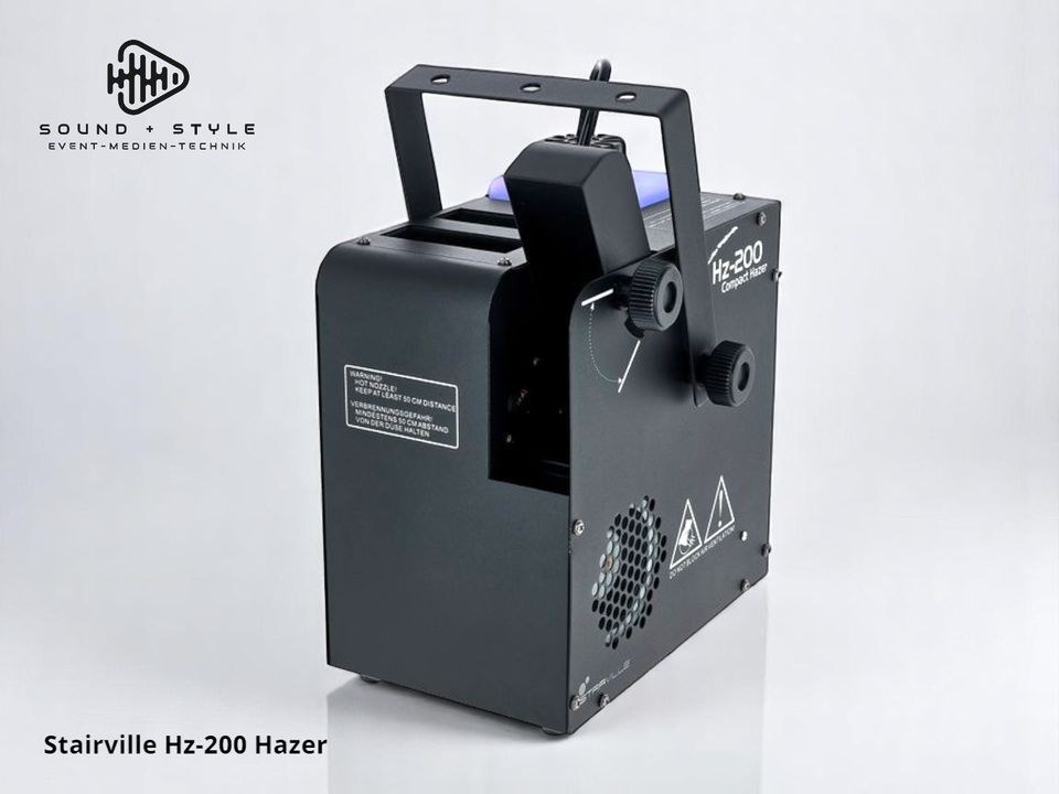 Stairville Hz 200 Compact Hazer DMX keine mieten bei SOUND + STYLE