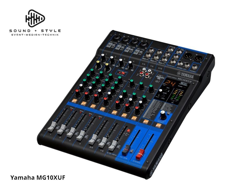 Yamaha MG10XUF 10 Kanal Mischpult USB Interface mieten in Gilching – 2