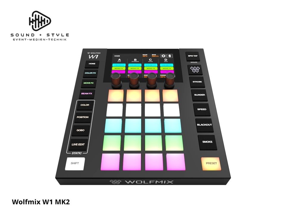 Wolfmix W1 MK2 Standalone DMX Performance mieten bei SOUND + STYLE – 4