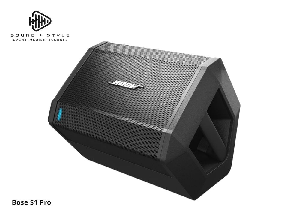 Bose S1 Pro Aktivbox Bluetooth Mini PA mieten bei SOUND + STYLE – 4