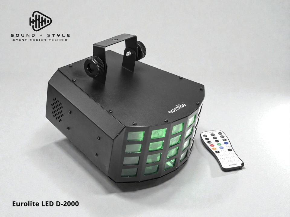 Eurolite LED D 2000 Derby Partybeleuchtung mieten bei SOUND + STYLE