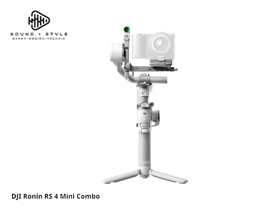 DJI Ronin RS 4 Mini Combo Kompakte Gimbal mieten bei SOUND + STYLE – 3