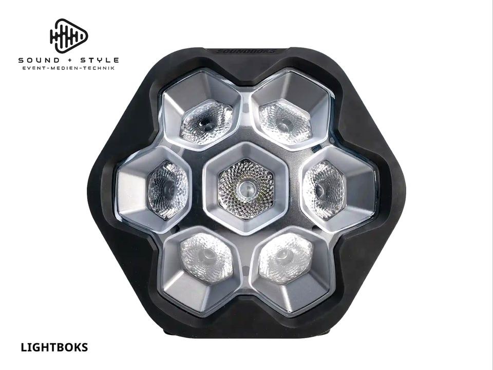 LIGHTBOKS Partylicht LED Discolicht Akku mieten bei SOUND + STYLE – 3