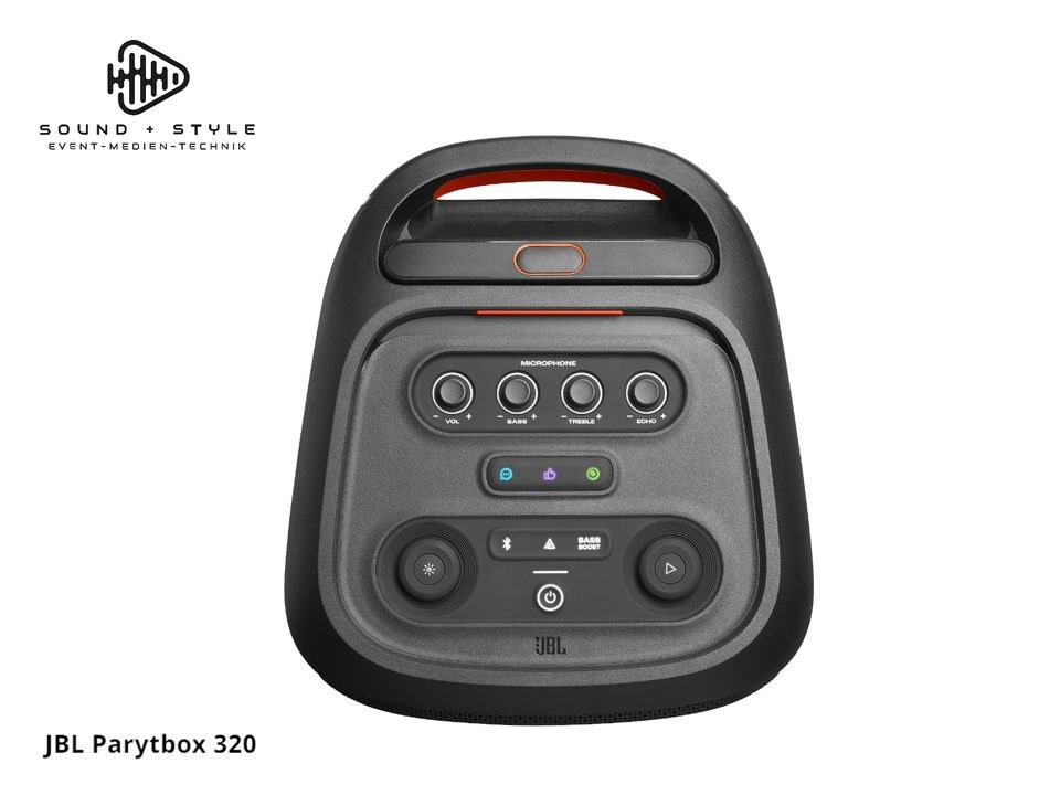 JBL Partybox 320 Bluetooth Lautsprecher Mini PA mieten in Gilching – 3