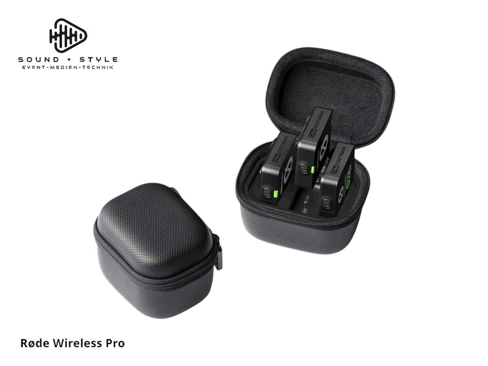 Rode Wireless PRO Interview Vlog Social Media mieten bei SOUND + STYLE – 3