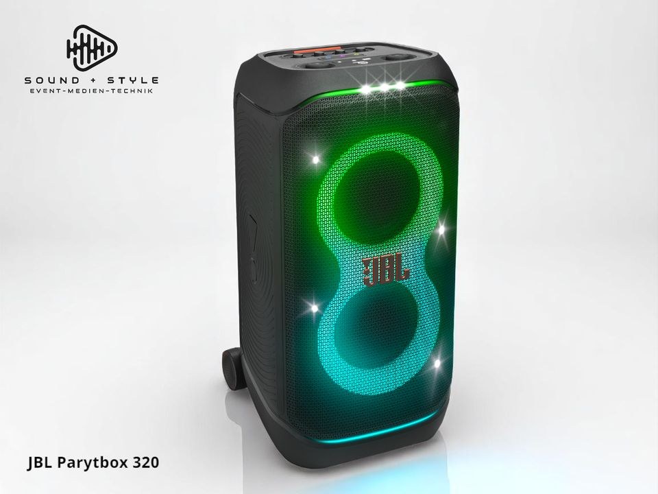 JBL Partybox 320 Bluetooth Lautsprecher Mini PA mieten in Gilching