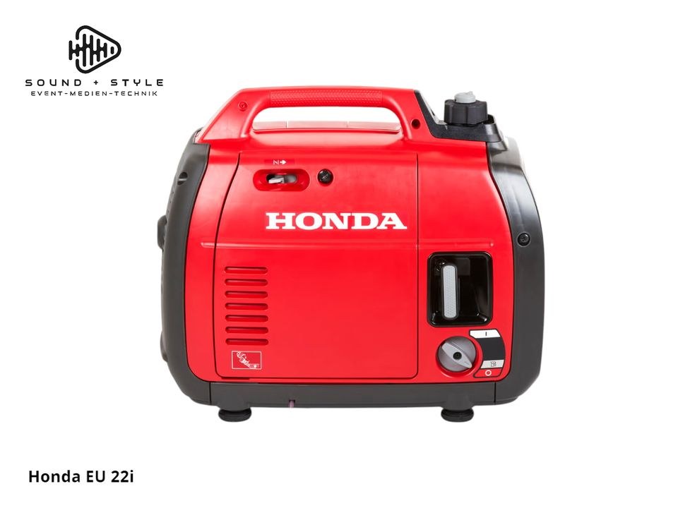 Honda EU 22i Kompakter leiser Stromgenerator mieten bei SOUND + STYLE – 3