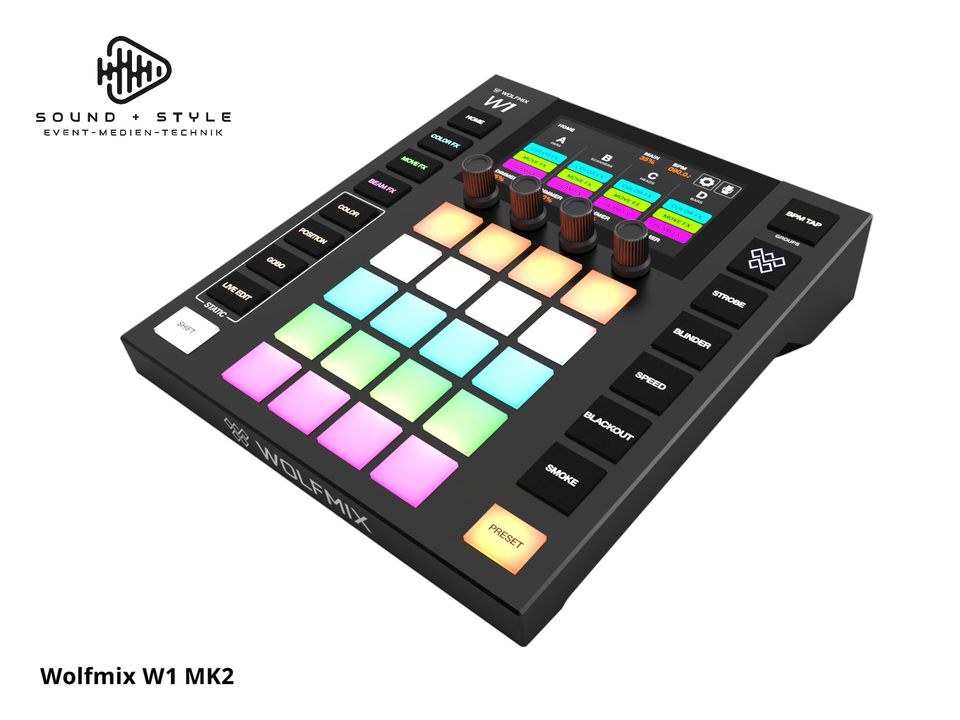 Wolfmix W1 MK2 Standalone DMX Performance mieten bei SOUND + STYLE – 3