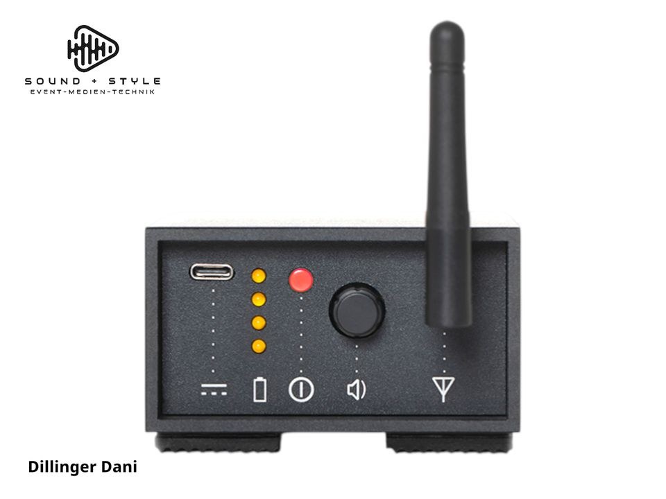 Dillinger Dani Skaa Transmitter Wireless mieten bei SOUND + STYLE – 4
