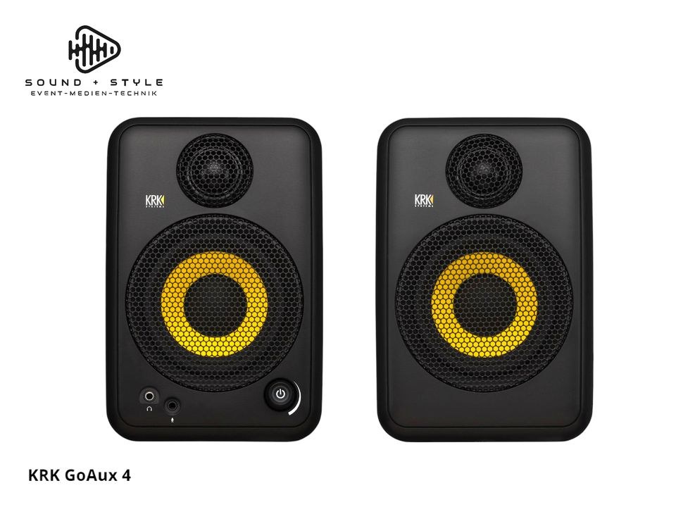 KRK GoAux 4 Mobile Studiomonitore Bluetooth mieten bei SOUND + STYLE – 2