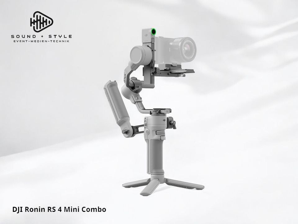 DJI Ronin RS 4 Mini Combo Kompakte Gimbal mieten bei SOUND + STYLE