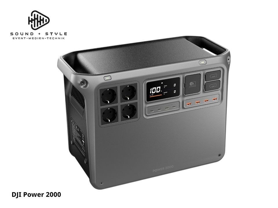 DJI Power 2000 Powerstation 3000W mieten bei SOUND + STYLE – 4