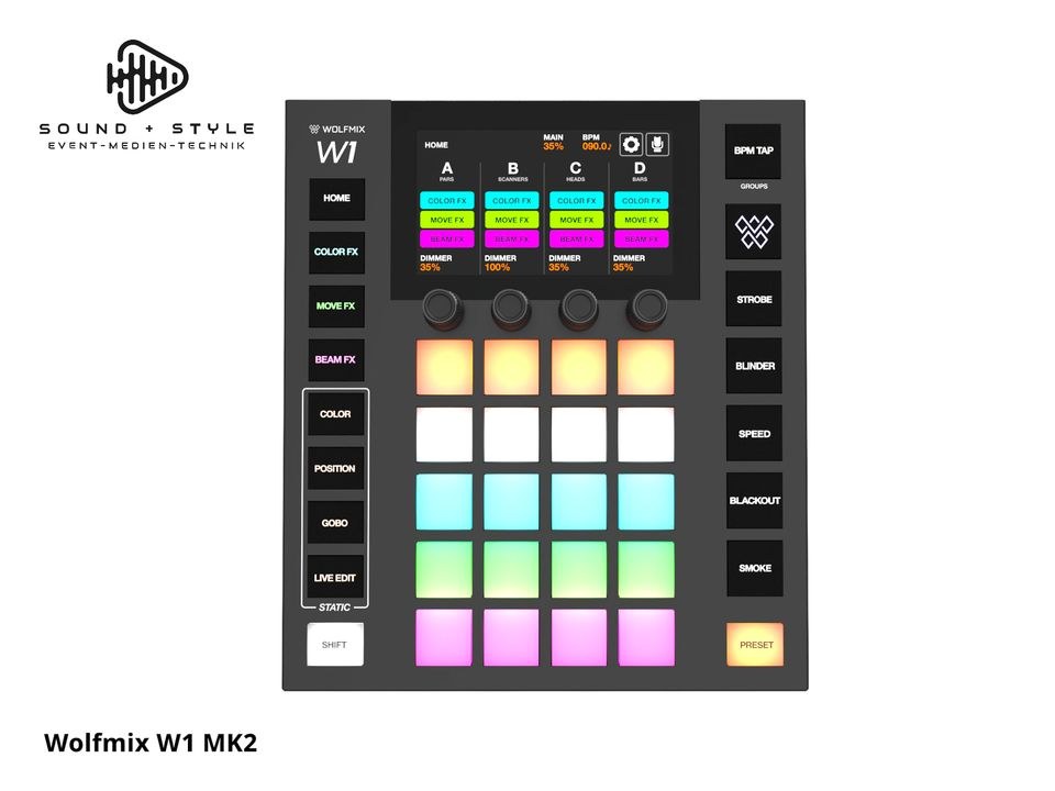 Wolfmix W1 MK2 Standalone DMX Performance mieten bei SOUND + STYLE – 2