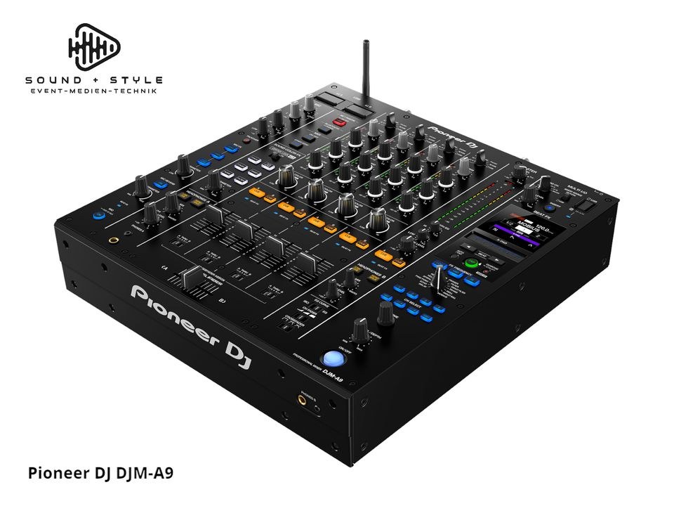 Pioneer DJ DJM A9 4 Kanal Clubmixer mieten bei SOUND + STYLE – 3