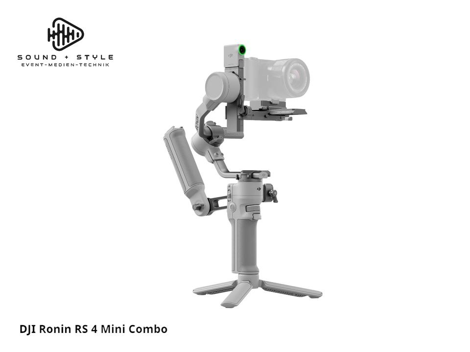 DJI Ronin RS 4 Mini Combo Kompakte Gimbal mieten bei SOUND + STYLE – 2