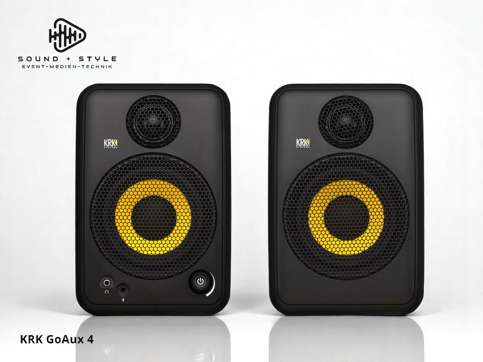 KRK GoAux 4 Mobile Studiomonitore Bluetooth mieten bei SOUND + STYLE
