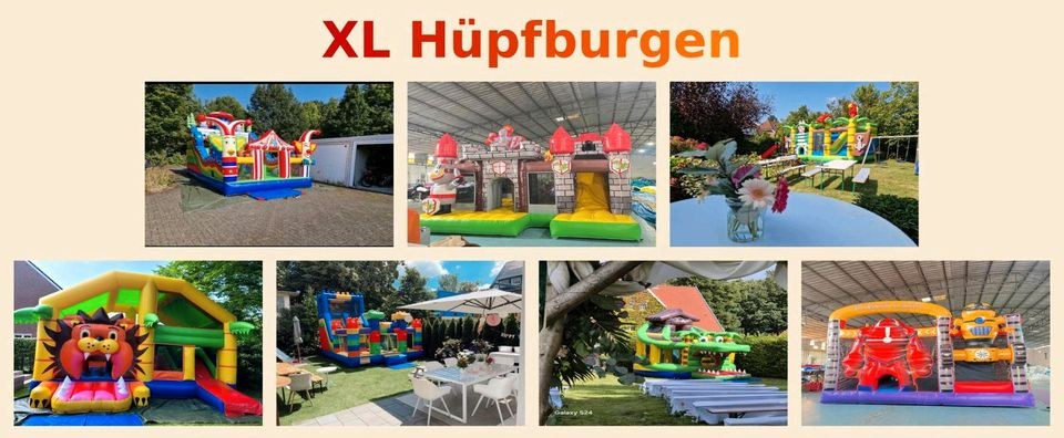 XL Hüpfburg mieten bei Spassia – Hüpfspaß für jede Feier