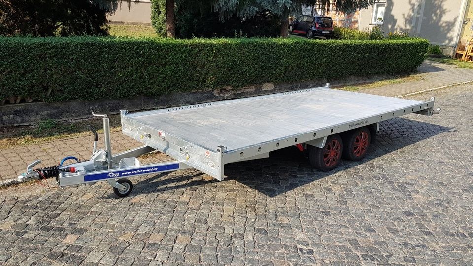 Autotransportanhänger Anhänger Oldteimer Traktor mieten in Schlotheim – 2