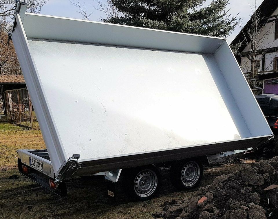 Dreiseitenkipper elektrisch 3 Seiten Kipper mieten in Schlotheim – 3