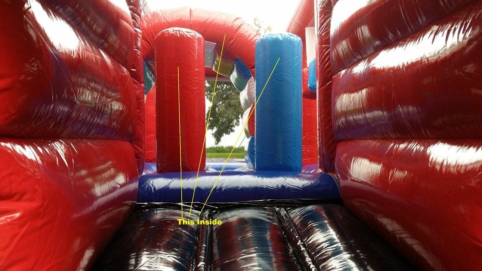 Hüpfburg Feuerwehr Auto Festzelt Partyzelt mieten in Schlotheim – 3