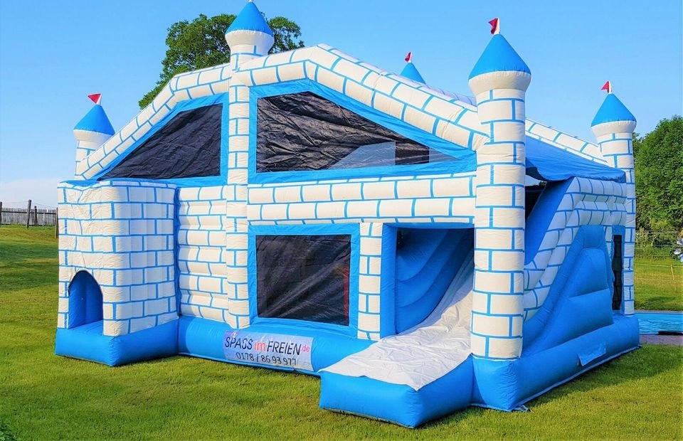 Hüpfburg Schloss Multigame Festzelt Partyzelt mieten in Schlotheim – 2