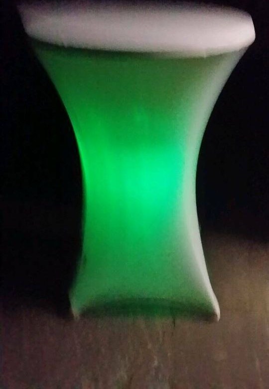 LED Stehtisch beleuchtet Firmenfeier mieten in Schlotheim – 4