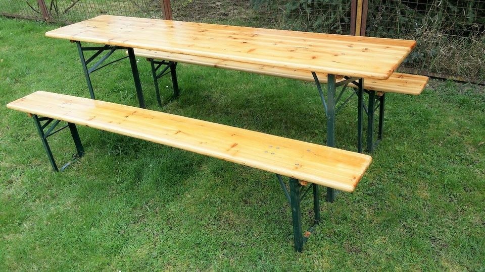 Bierzeltgarnituren 220cm breit Festzelte mieten in Schlotheim