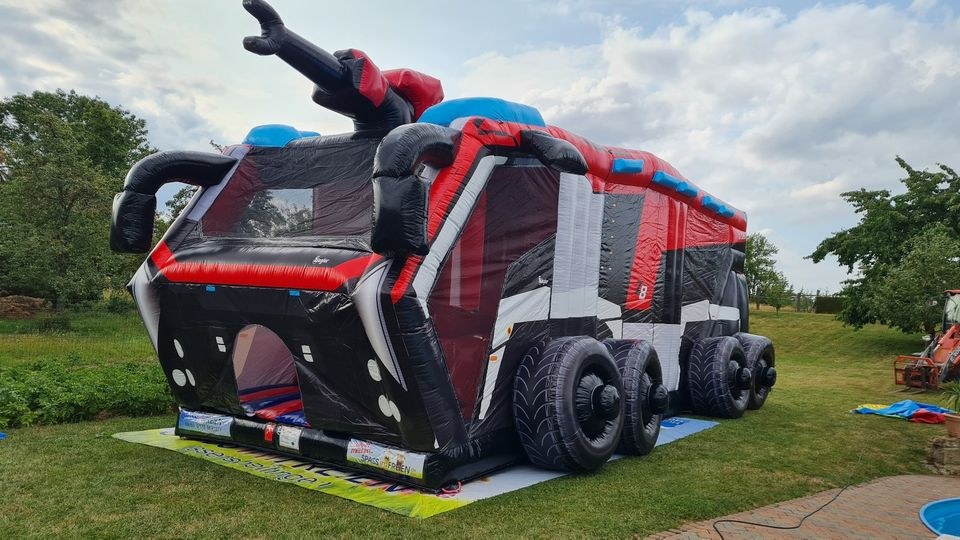 Hüpfburg Feuerwehr Ziegler Z8 mieten in Schlotheim