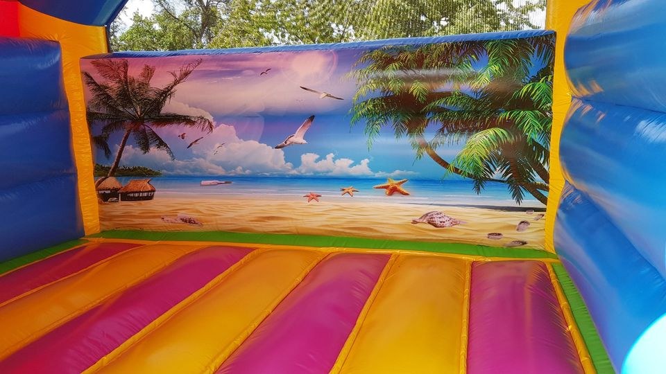 Hüpfburg Flamingo auch Festzelt Partyzelt mieten in Schlotheim – 3