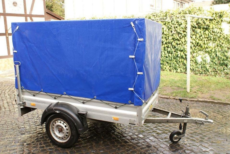 PKW Anhänger Kastenanhänger ohne Plane GG 750 Kg mieten in Schlotheim