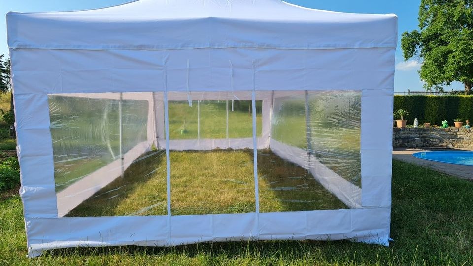 Faltpavillon 4x8 Meter Sehr Stabil Partyzelt mieten in Schlotheim – 2