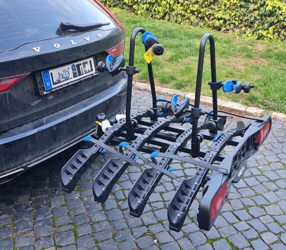 Hapro 4er Fahrradträger abschließbar Fahrrad mieten in Schlotheim – 4