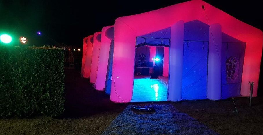 EINMALIG uns LED Air Dome Festzelt Partyzelt 7 mieten in Schlotheim – 3