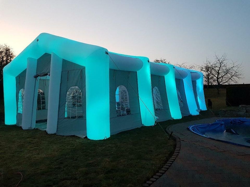 EINMALIG uns LED Air Dome Festzelt Partyzelt 7 mieten in Schlotheim – 4