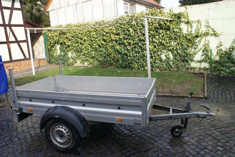 PKW Anhänger Kastenanhänger ohne Plane GG 750 Kg mieten in Schlotheim – 3