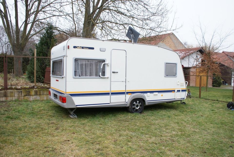 Wohnwagen Wohnanhänger Wilk Deluxe Sat Anlage mieten in Schlotheim