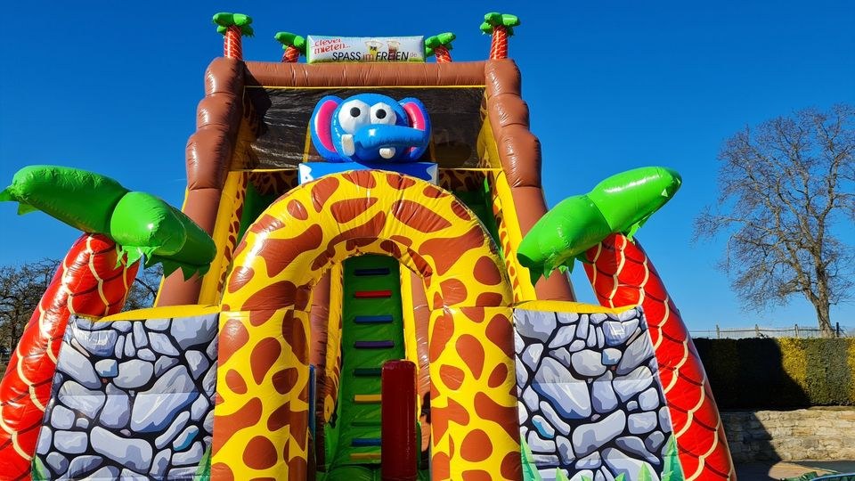 Hüpfburg Riesenrutsche Festzelt Partyzelt mieten in Schlotheim – 4