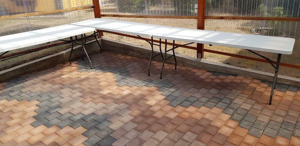 Buffet Tisch Theke Arbeitstisch 5 Stk vorhanden mieten in Schlotheim – 2