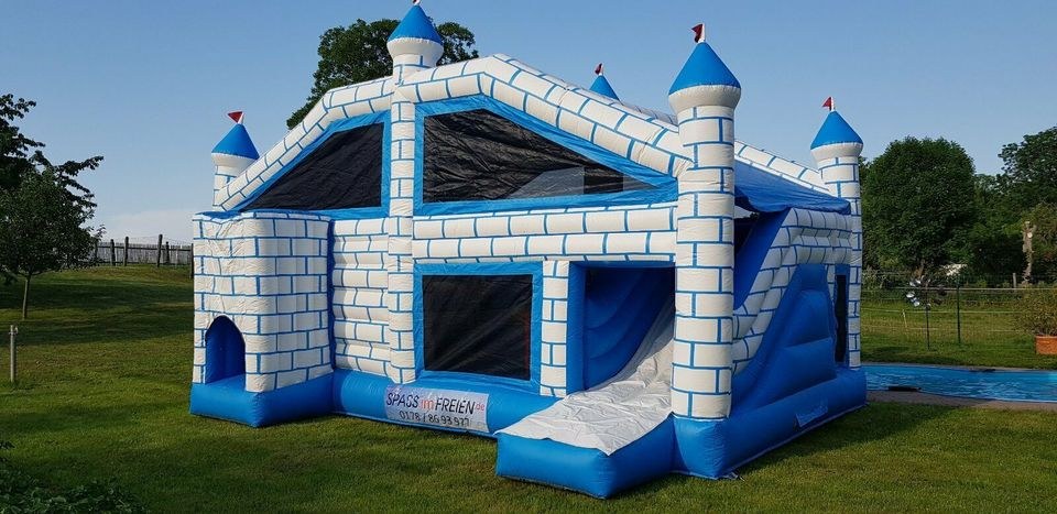 Hüpfburg Schloss Multigame Festzelt Partyzelt mieten in Schlotheim