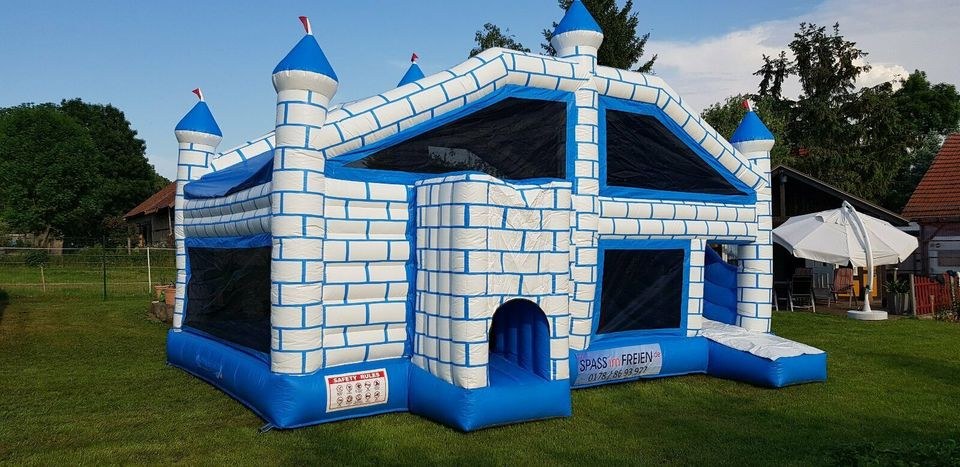 Hüpfburg Schloss Multigame Festzelt Partyzelt mieten in Schlotheim – 3