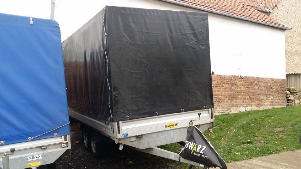 PKW Anhänger 4,10m x1,85m lang 14qm³ mieten in Schlotheim – 2