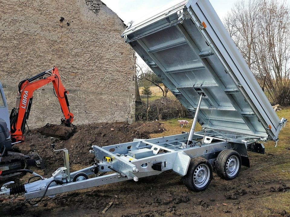 Dreiseitenkipper elektrisch 3 Seiten Kipper mieten in Schlotheim