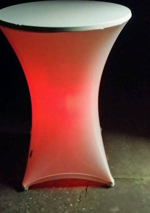 LED Stehtisch beleuchtet Firmenfeier mieten in Schlotheim – 3