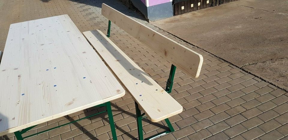 Bierzeltgarnituren Lehne 220cm breit Festzelte mieten in Schlotheim – 4