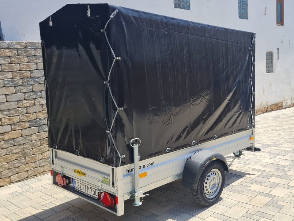 PKW Anhänger 2,51x1,31 Kastenanhänger Plane zGG mieten in Schlotheim – 3