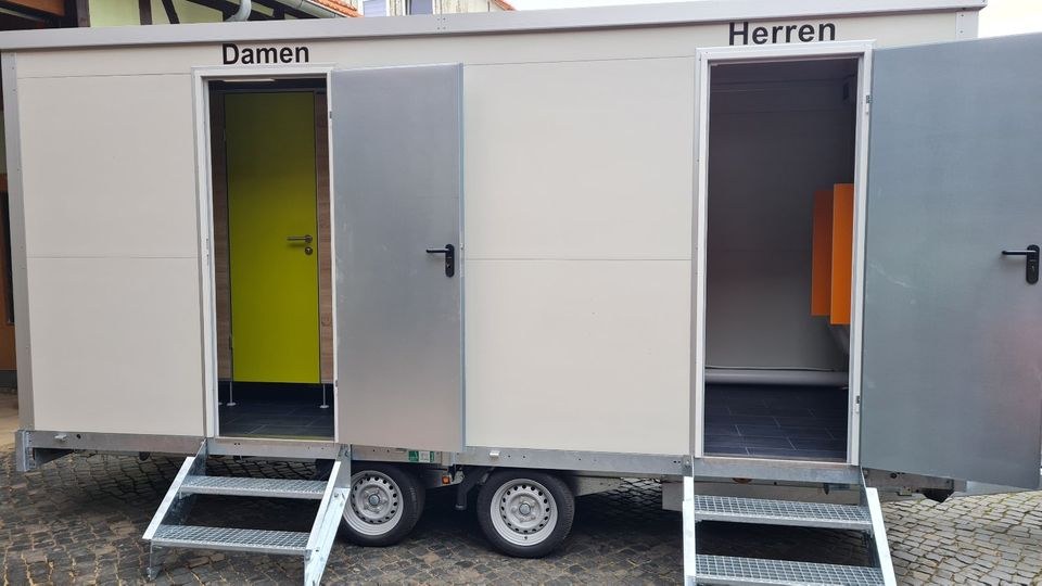 WC Anhänger Groß Toilettenanhänger mieten in Schlotheim