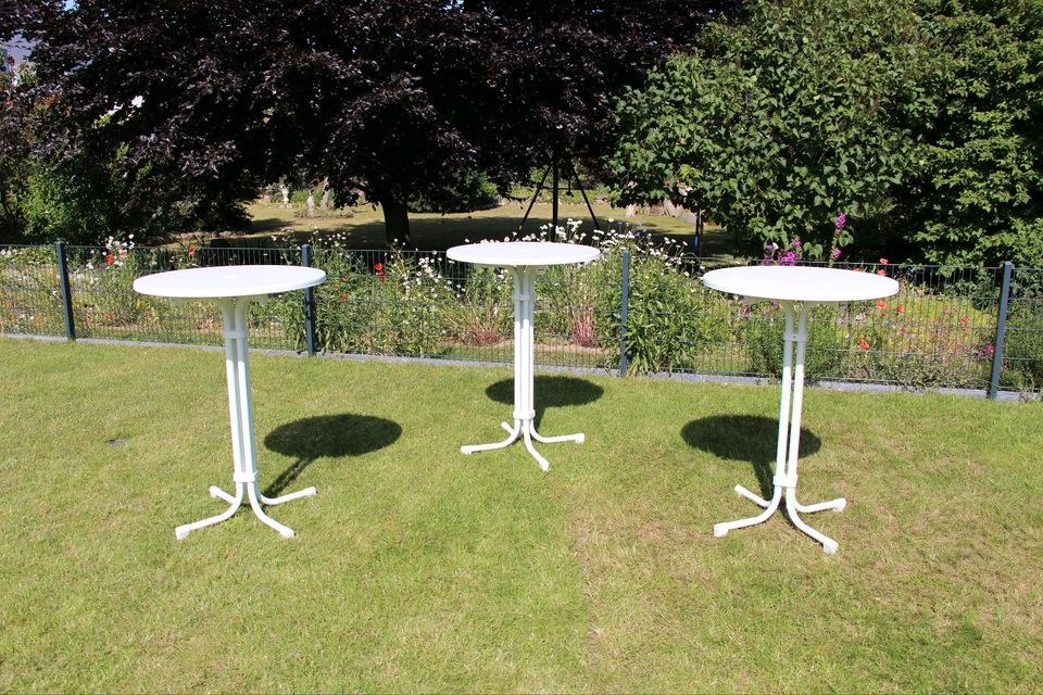 Stehtische 80cm mieten bei SW-Verleih – für Empfang & Party – 2