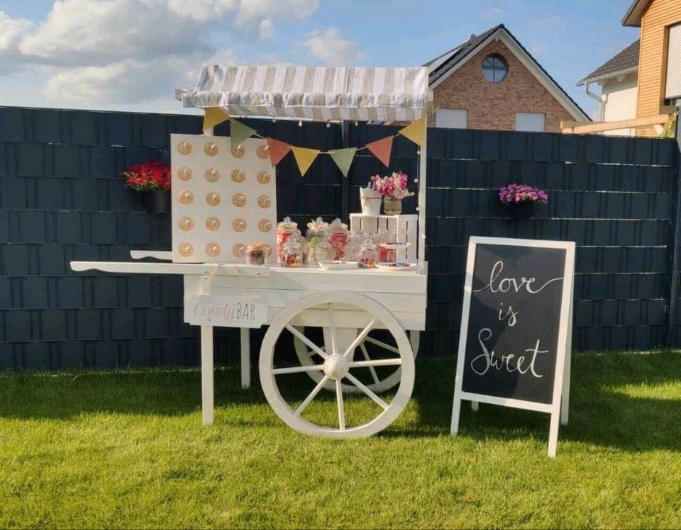 Candybar Marktwagen mieten bei SW-Verleih – mobile Bar