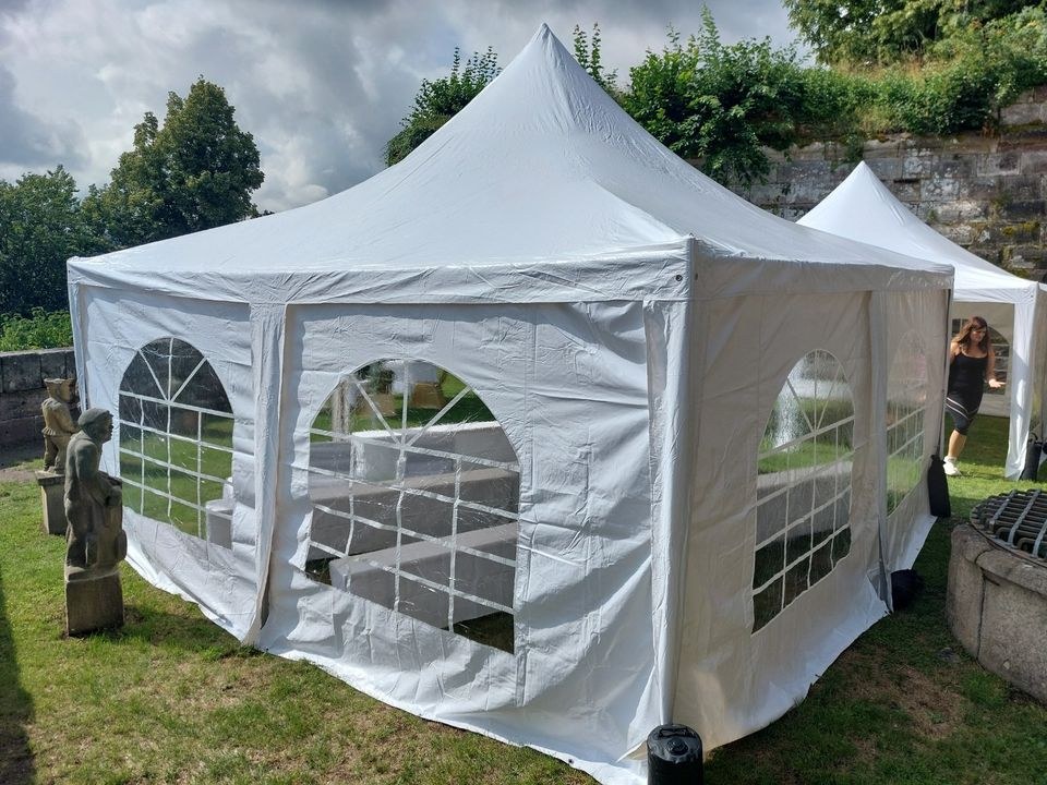 Pavillon 5x5 Pagode Partyzelt mieten in Burgkunstadt – 4