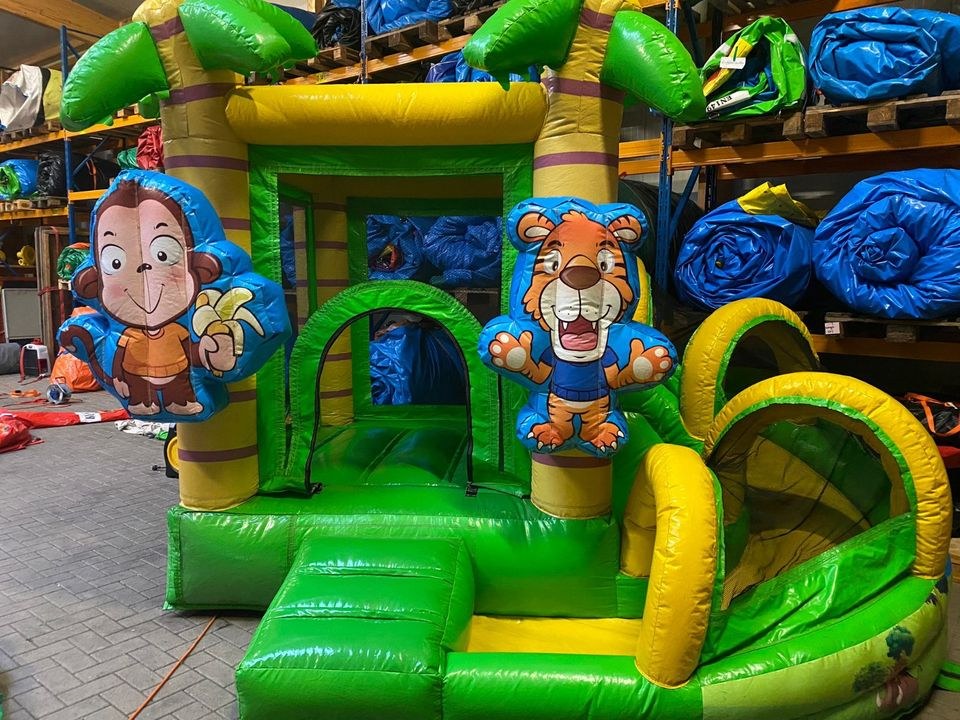 Kleine Affen Hüpfburg Donnerstag Montag mieten bei Spielpunkt – 4